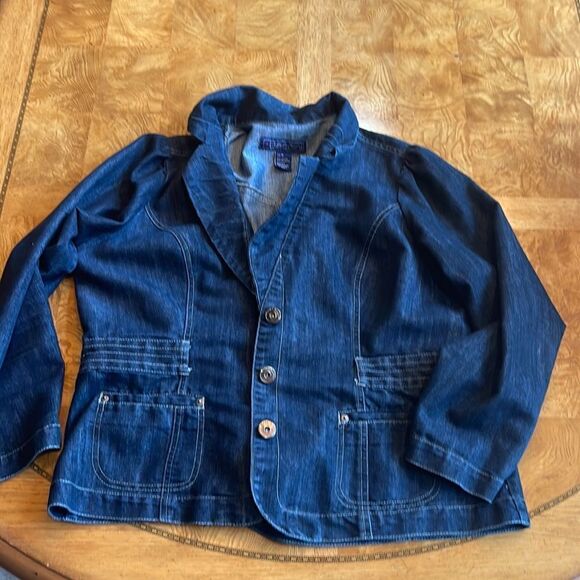 TAILORED SOFT Denim Jacket!! - Picture 1 of 13